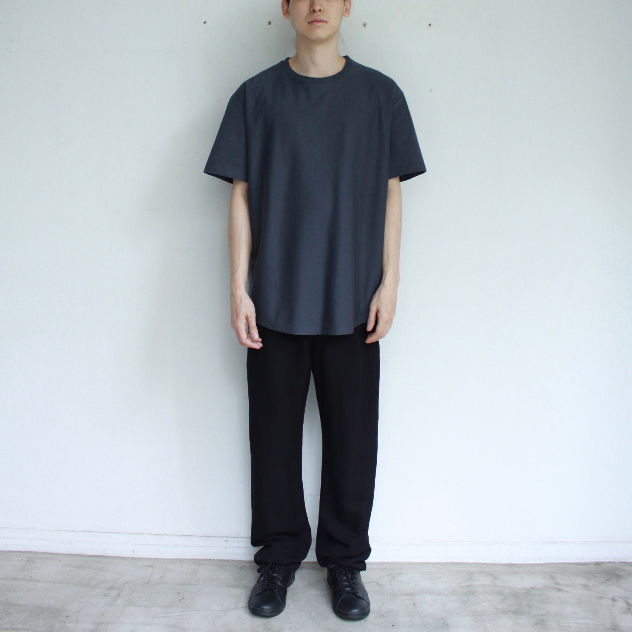 【Soe】Round Hem Tall Tee