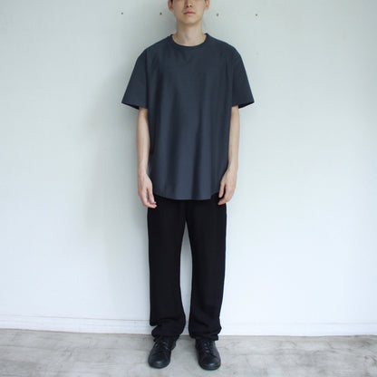 【Soe】Round Hem Tall Tee