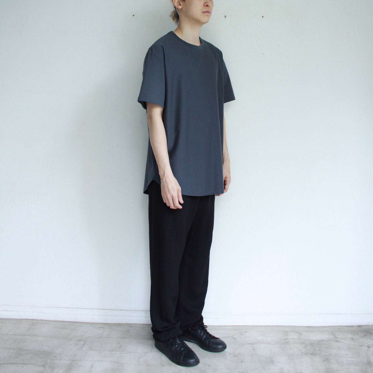 【Soe】Round Hem Tall Tee