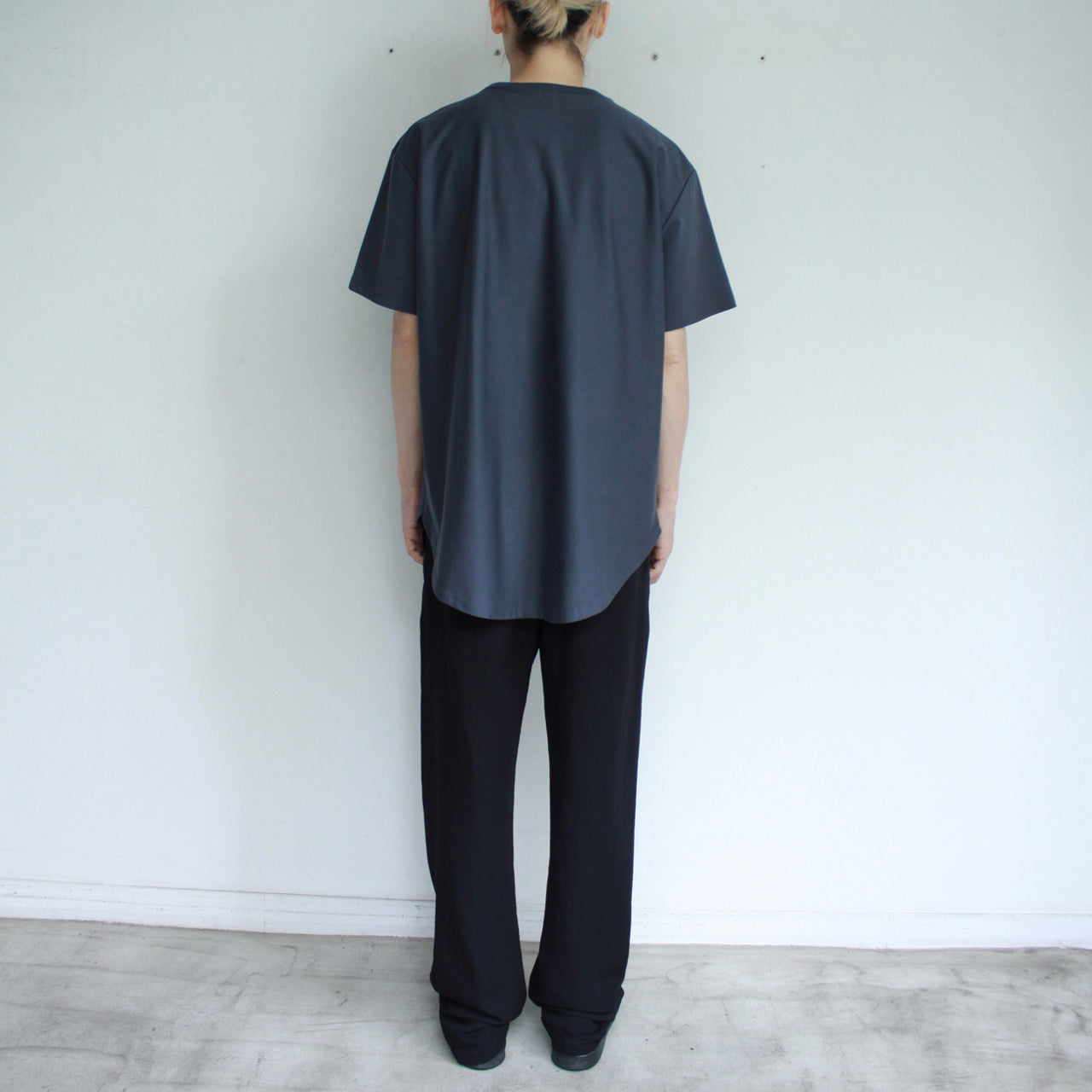 【Soe】Round Hem Tall Tee