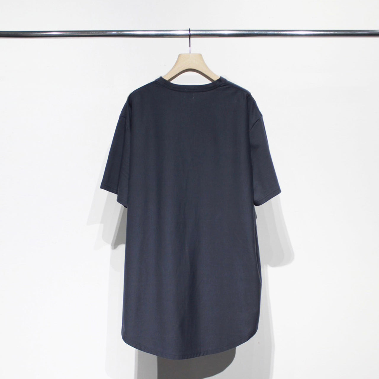 【Soe】Round Hem Tall Tee