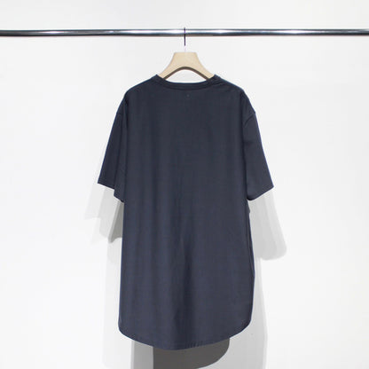【Soe】Round Hem Tall Tee
