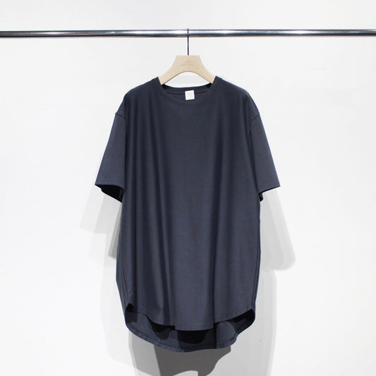 【Soe】Round Hem Tall Tee
