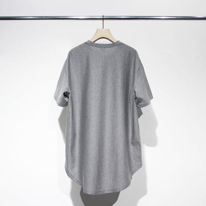【Soe】Round Hem Tall Tee