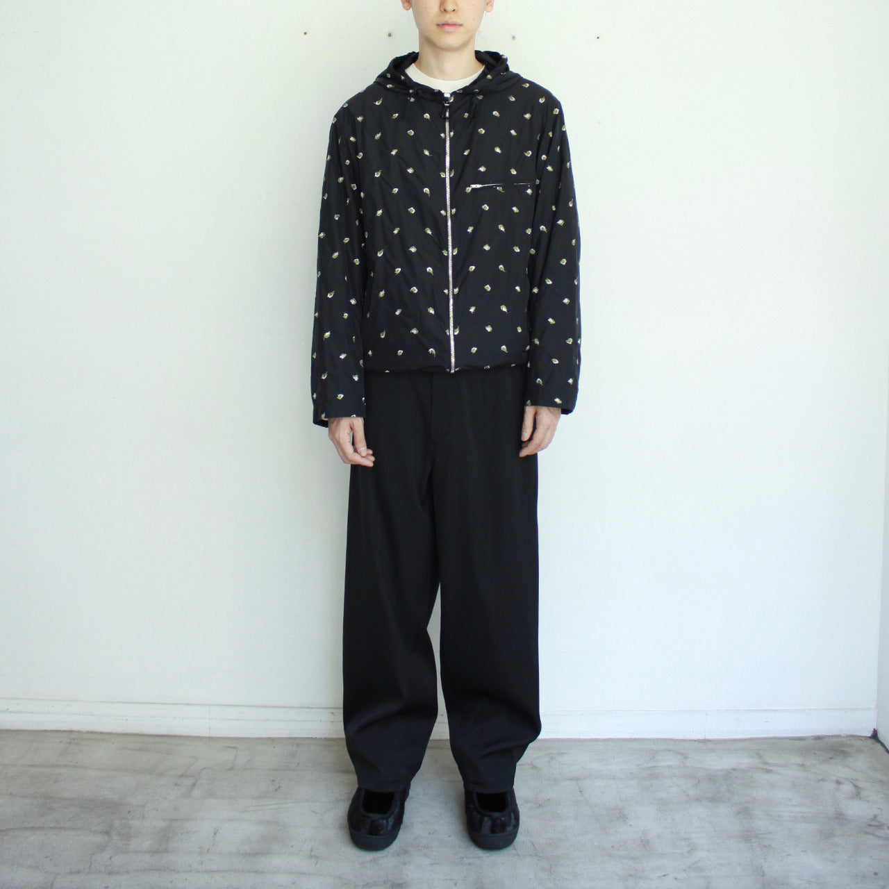 【Soe】Darts Wide Trousers