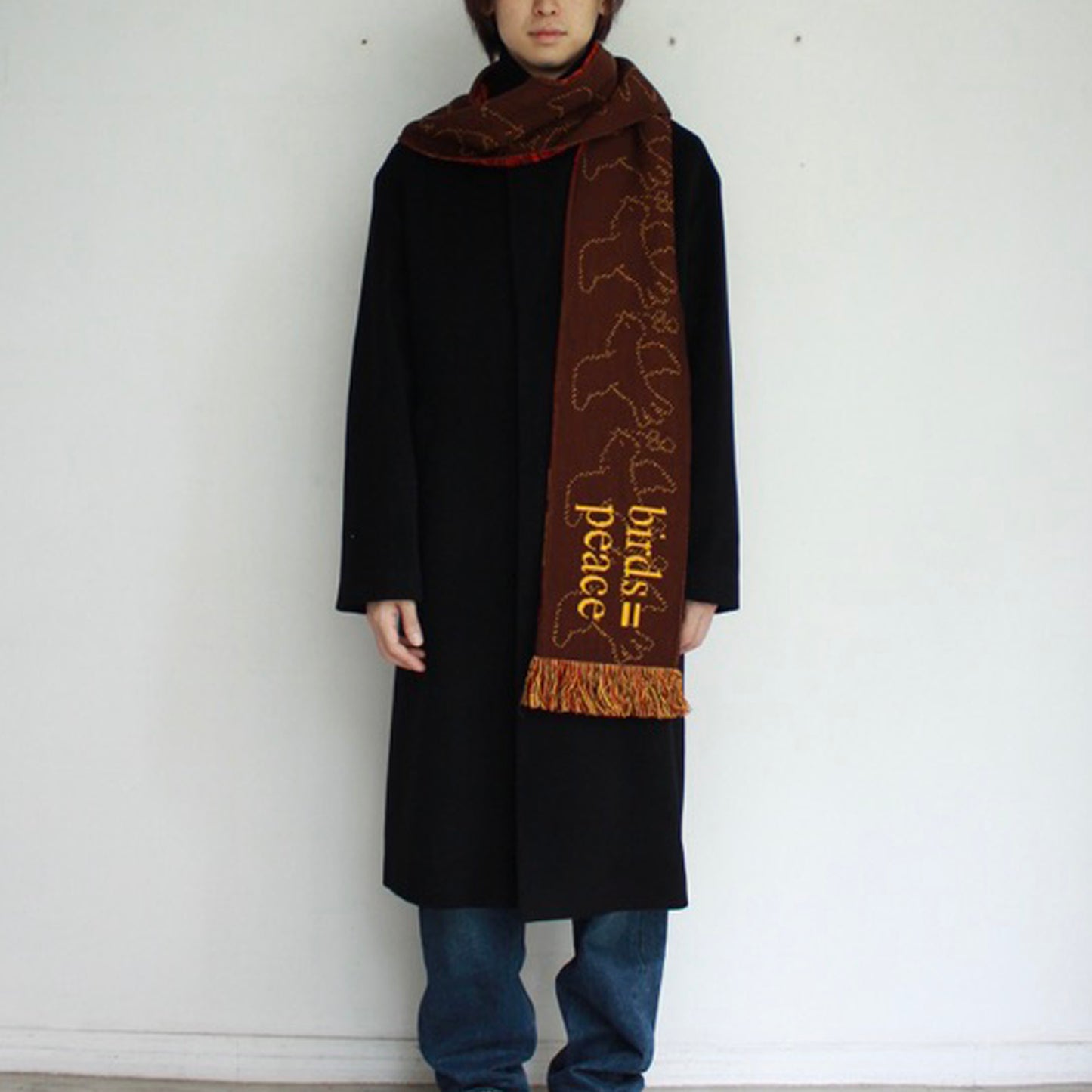 【MONTMARTRE NEW TORK】Red Emotion Scarf