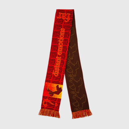 【MONTMARTRE NEW TORK】Red Emotion Scarf