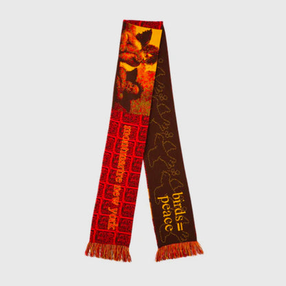 【MONTMARTRE NEW TORK】Red Emotion Scarf
