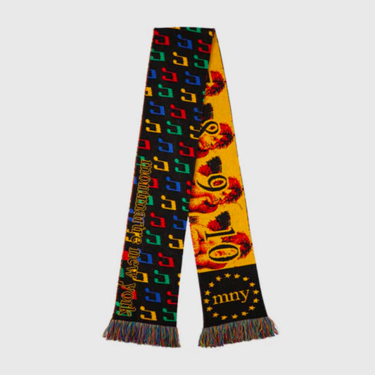 【MONTMARTRE NEW TORK】Yellow to 10 Scarf