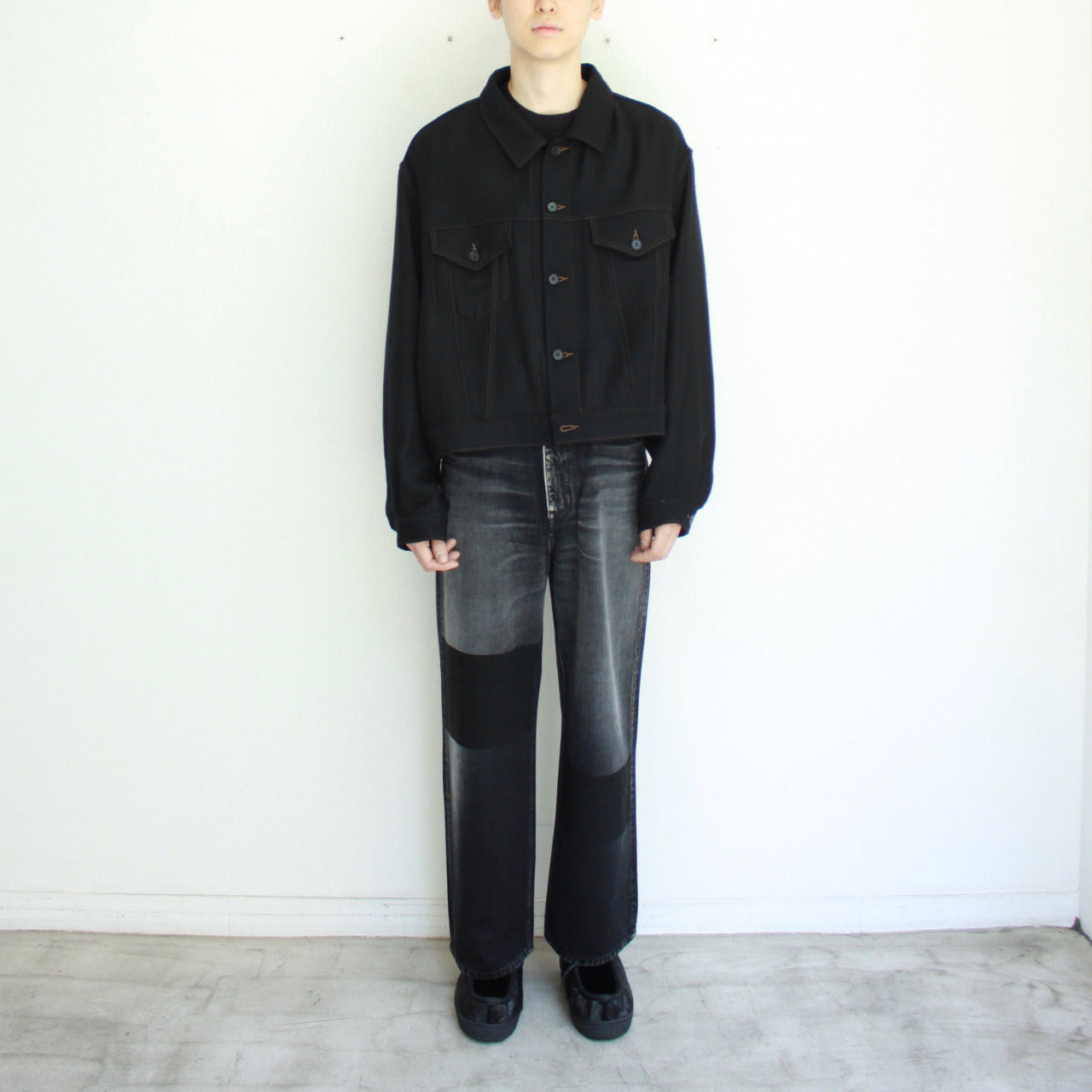 【Soe】Soft Gabardine 3rd Jacket