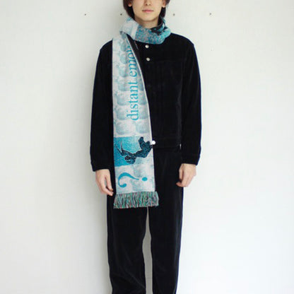 【MONTMARTRE NEW TORK】Blue Emotion Scarf