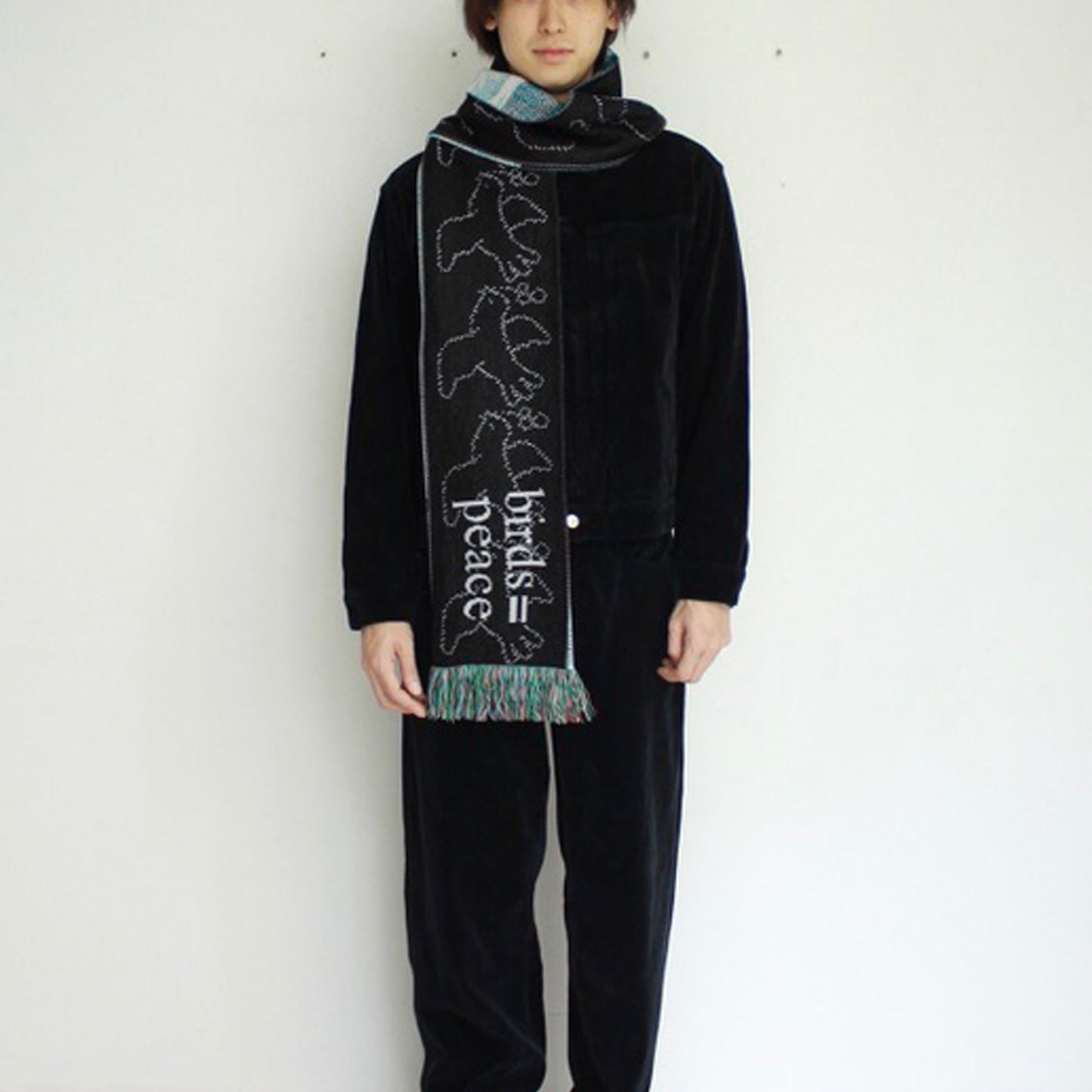 【MONTMARTRE NEW TORK】Blue Emotion Scarf