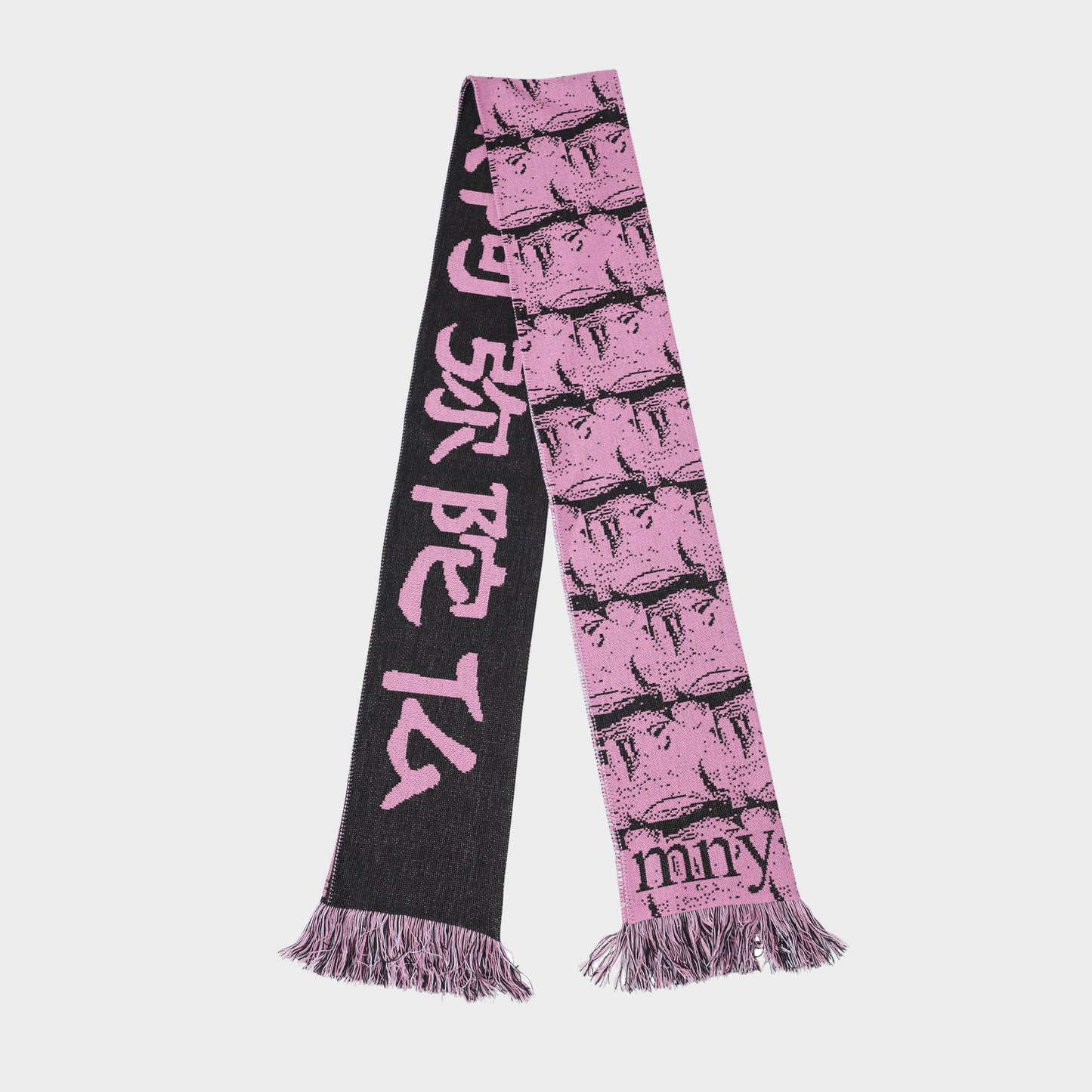 【MONTMARTRE NEW TORK】Pink Tera no Bozu Scarf