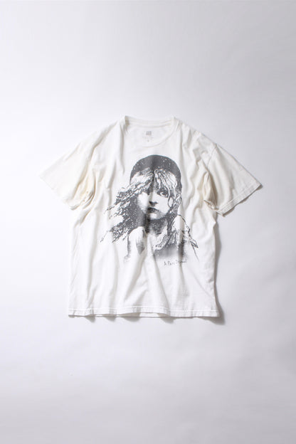 Graphic Crew Neck T-Shirts "Les Miserable"