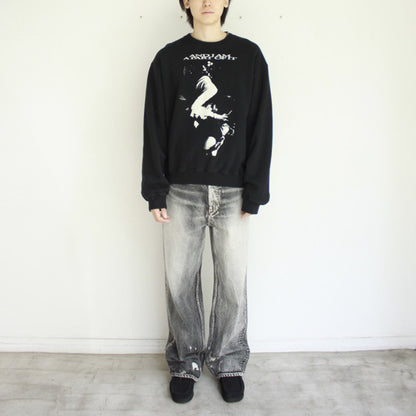 【Soe】Half & Half Regular Jeans
