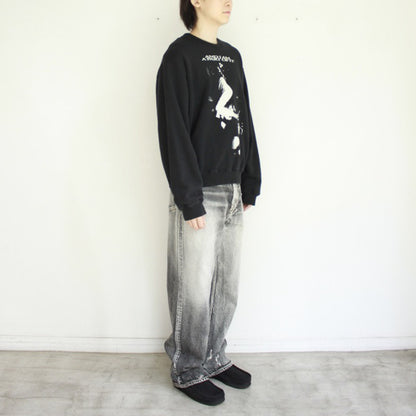 【Soe】Half & Half Regular Jeans
