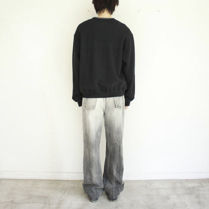 【Soe】Half & Half Regular Jeans
