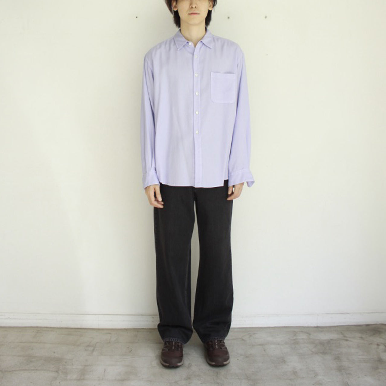 【Soe】Over Dyed Regular Jeans