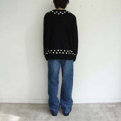 【Soe】Splashed Regular Jeans