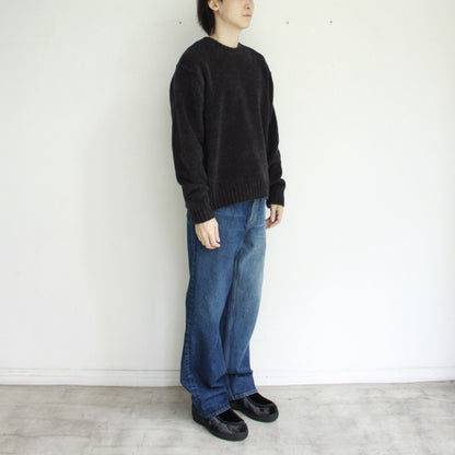 【Soe】Half & Half Regular Jeans