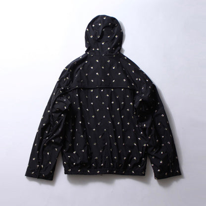 【Soe】All-Over Embroidered Hooded Jacket