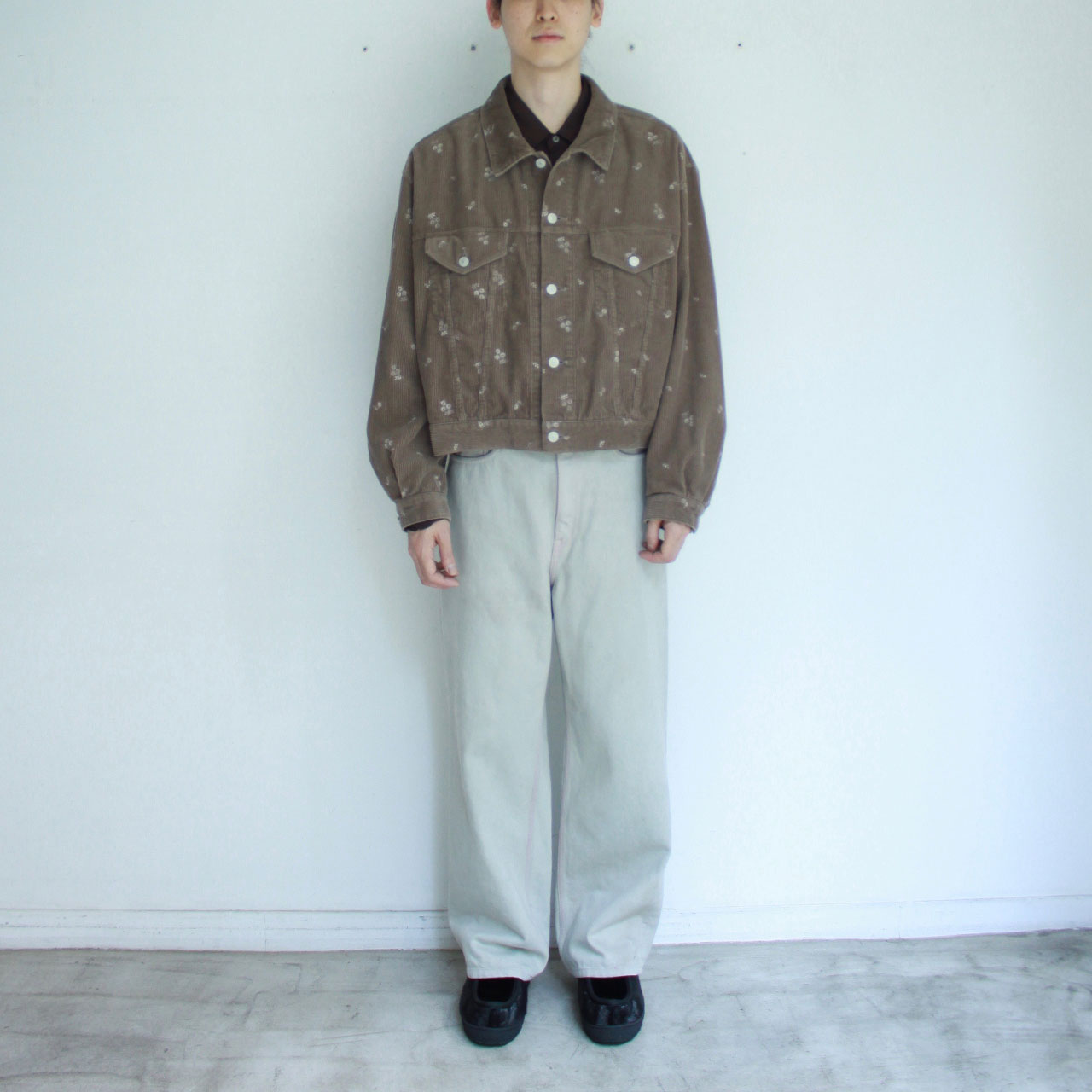 【Soe】All-Over Embroidered 3rd Jacket