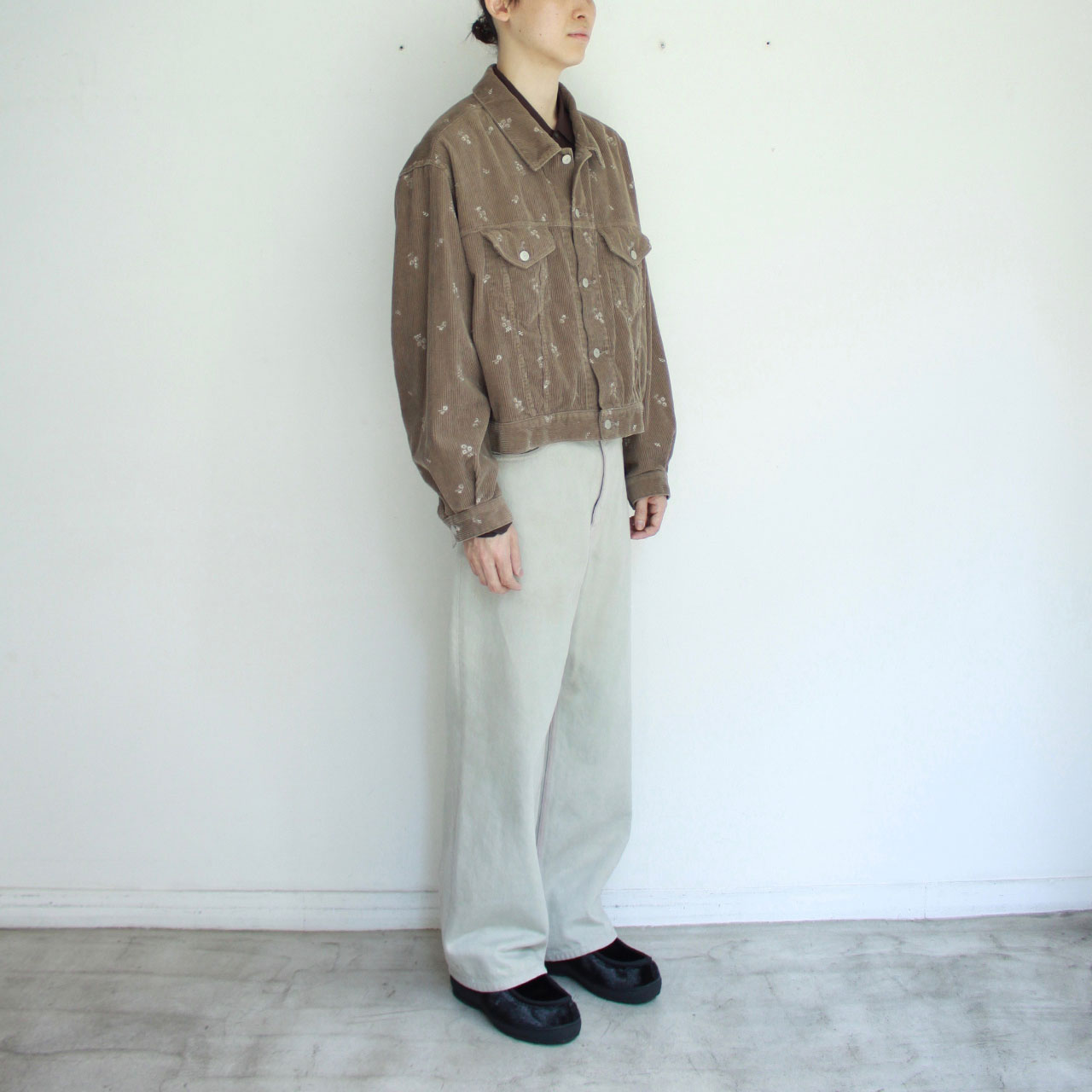 【Soe】All-Over Embroidered 3rd Jacket