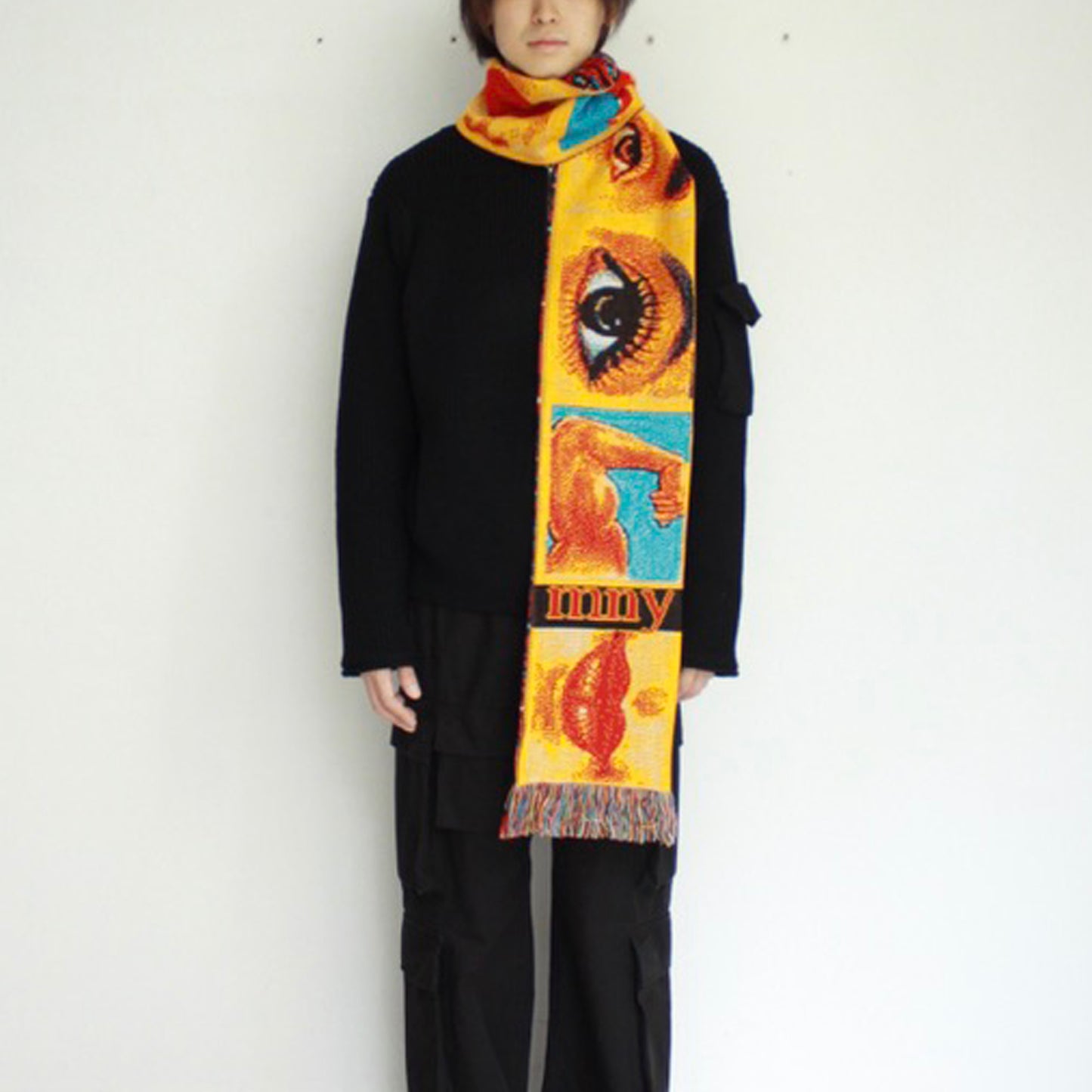 【MONTMARTRE NEW TORK】Person Scarf