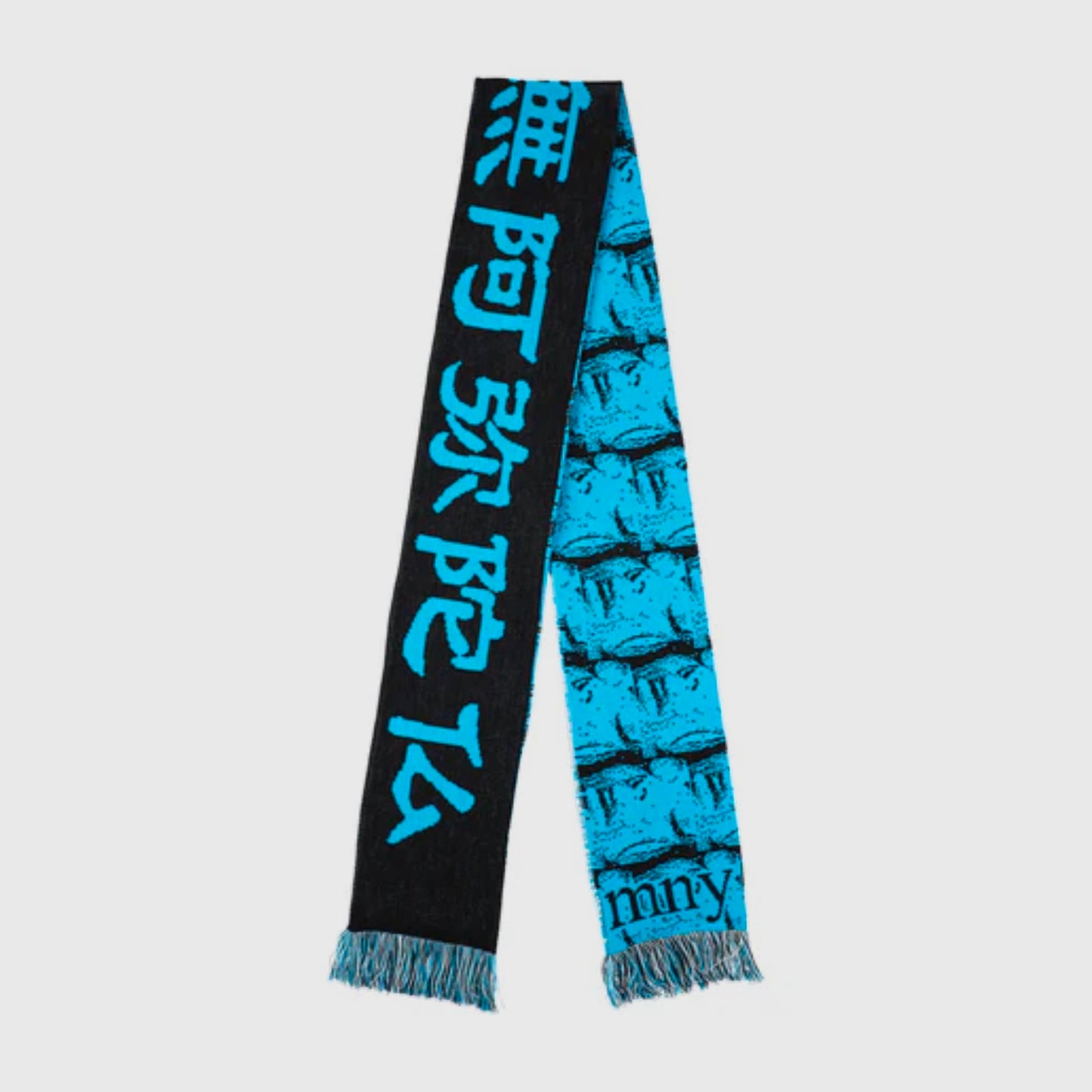 【MONTMARTRE NEW TORK】Blue Tera no Bozu Scarf