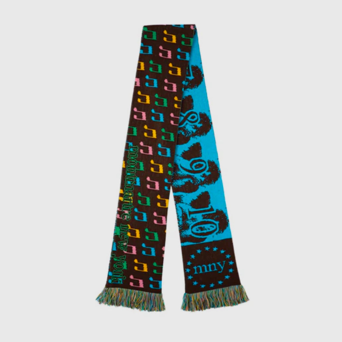 【MONTMARTRE NEW TORK】Blue to 10Scarf