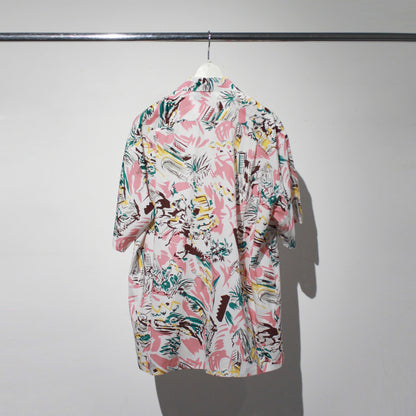 Bricks MONO H/S Allover Printed Camp Collar SH