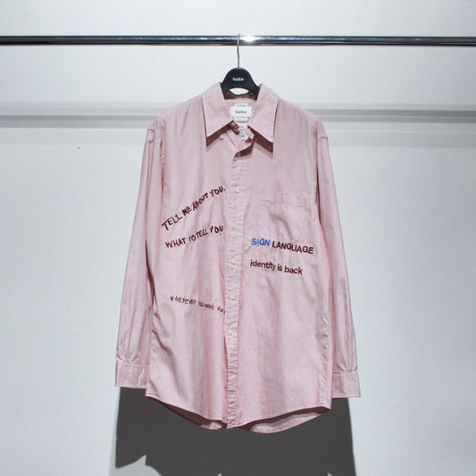 Letter's Shirt by kudos&soe