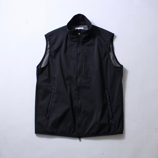 【TAKAHIROMIYASHITA TheSoloist.】stand collar zip up vest.