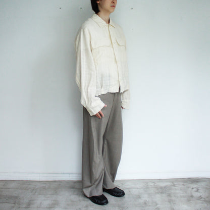 【Fujimoto】Heat Treatment Cut Jacket
