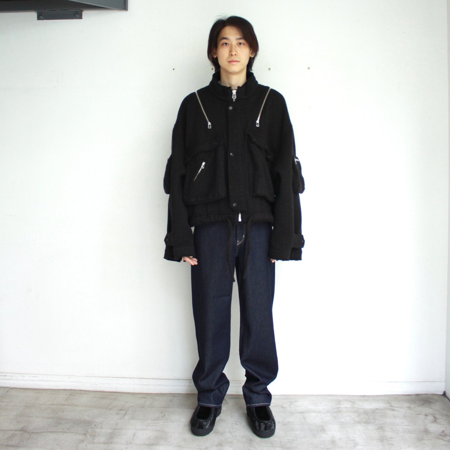 【Fujimoto】Deep Double Cloth indie Jacket