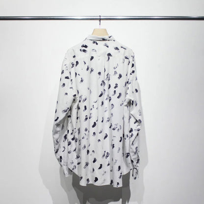 【Soe】Hand Drawn Check Mark Shirts