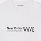 "WAVE × New Order" Power, Corruption & Lies BIG LOGO TEE