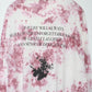 Over dyed LS Tee "FLOWERS"