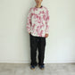 Over dyed LS Tee "FLOWERS"