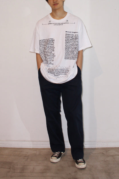 “Prompt and Answer"Tagging T-Shirt