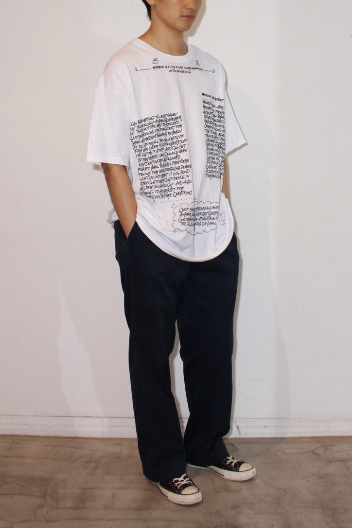 “Prompt and Answer"Tagging T-Shirt