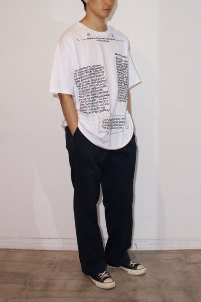 “Prompt and Answer"Tagging T-Shirt