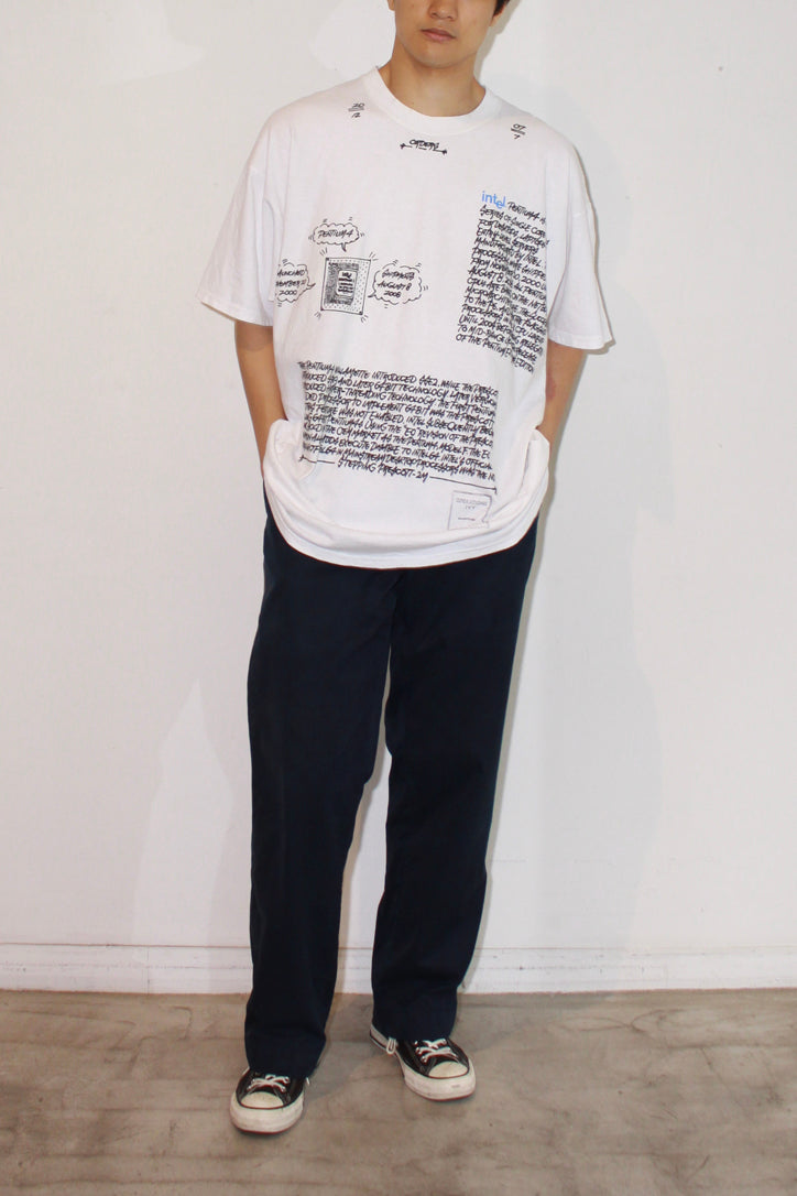 “Prompt and Answer"Tagging T-Shirt