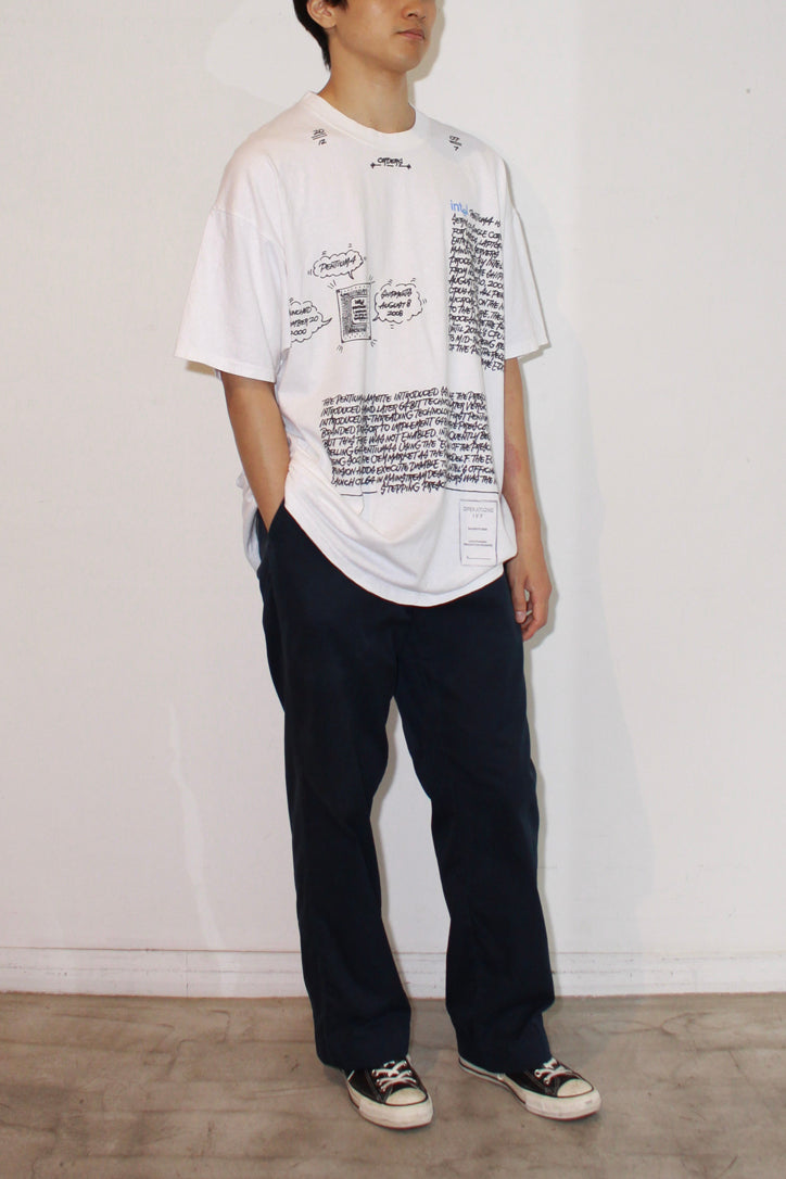 “Prompt and Answer"Tagging T-Shirt