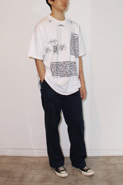 “Prompt and Answer"Tagging T-Shirt