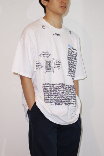 “Prompt and Answer"Tagging T-Shirt