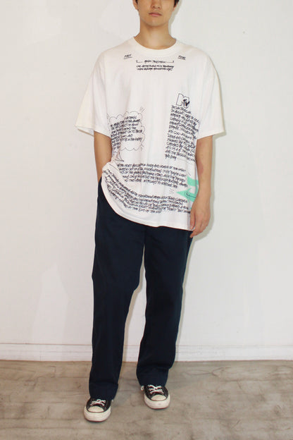 “Prompt and Answer"Tagging T-Shirt
