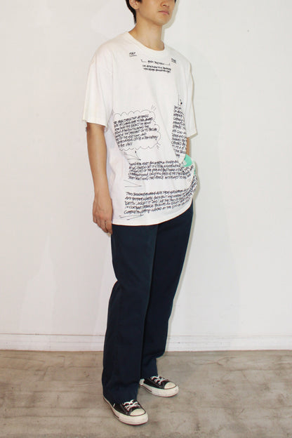“Prompt and Answer"Tagging T-Shirt
