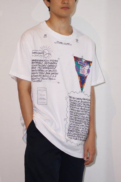 “Prompt and Answer"Tagging T-Shirt