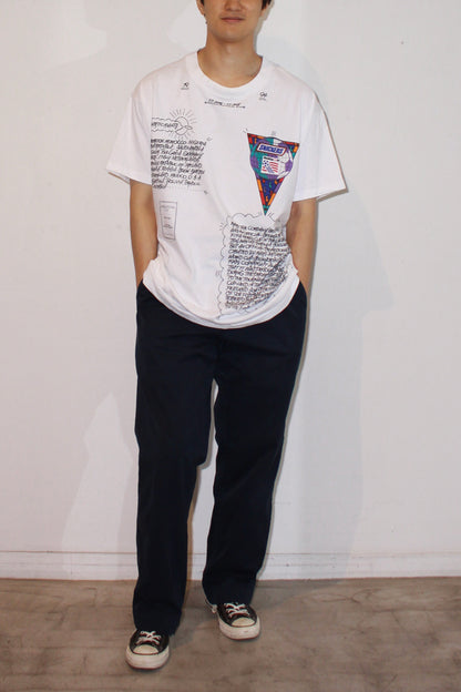 “Prompt and Answer"Tagging T-Shirt